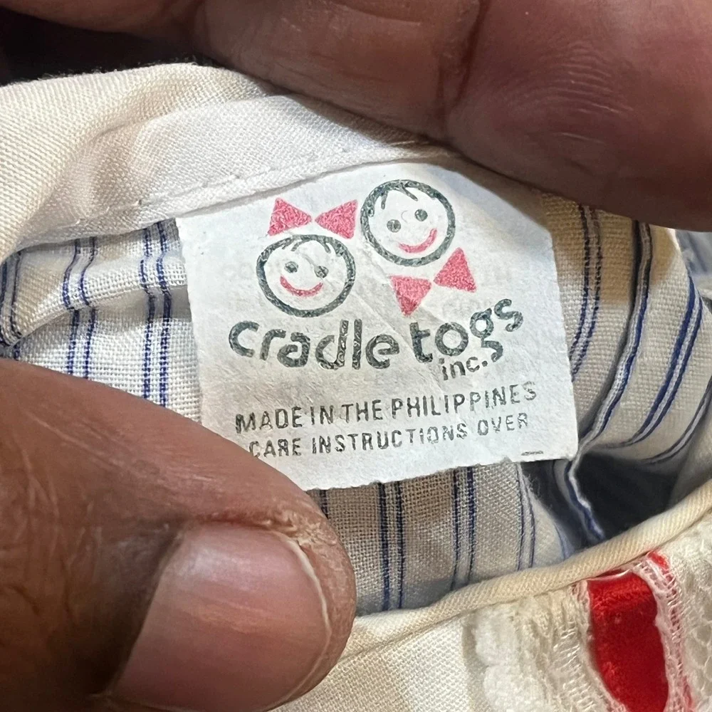 Cradle Togs vintage cradle
